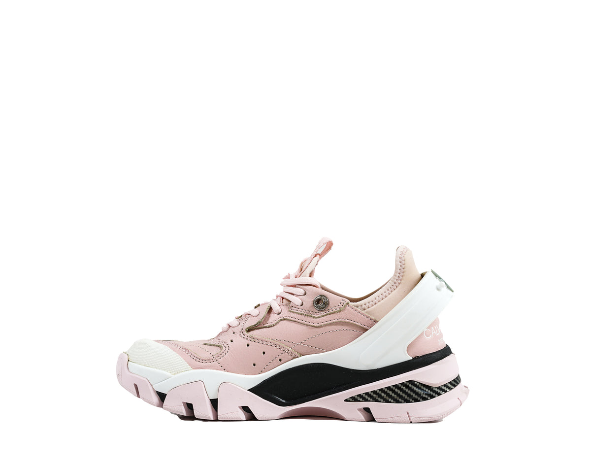 Calvin Klein Women's Pink Leather Sneaker 205 – Luisa Boutique