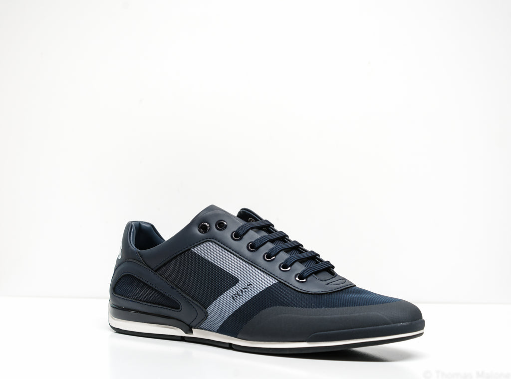 hugo boss blue sneakers