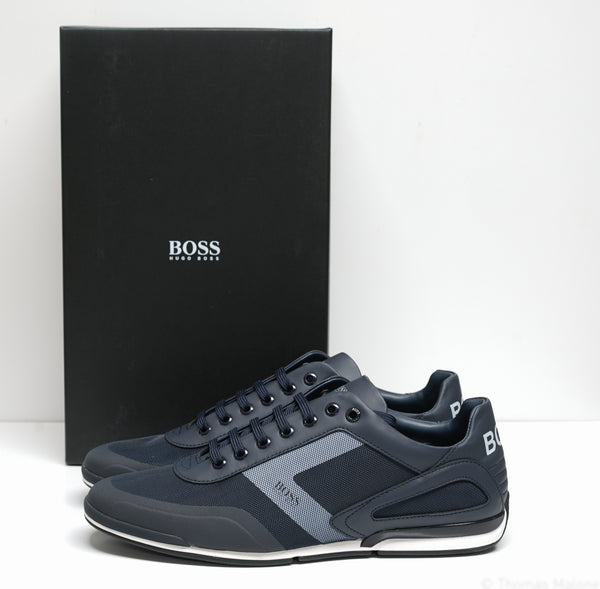 hugo boss blue sneakers