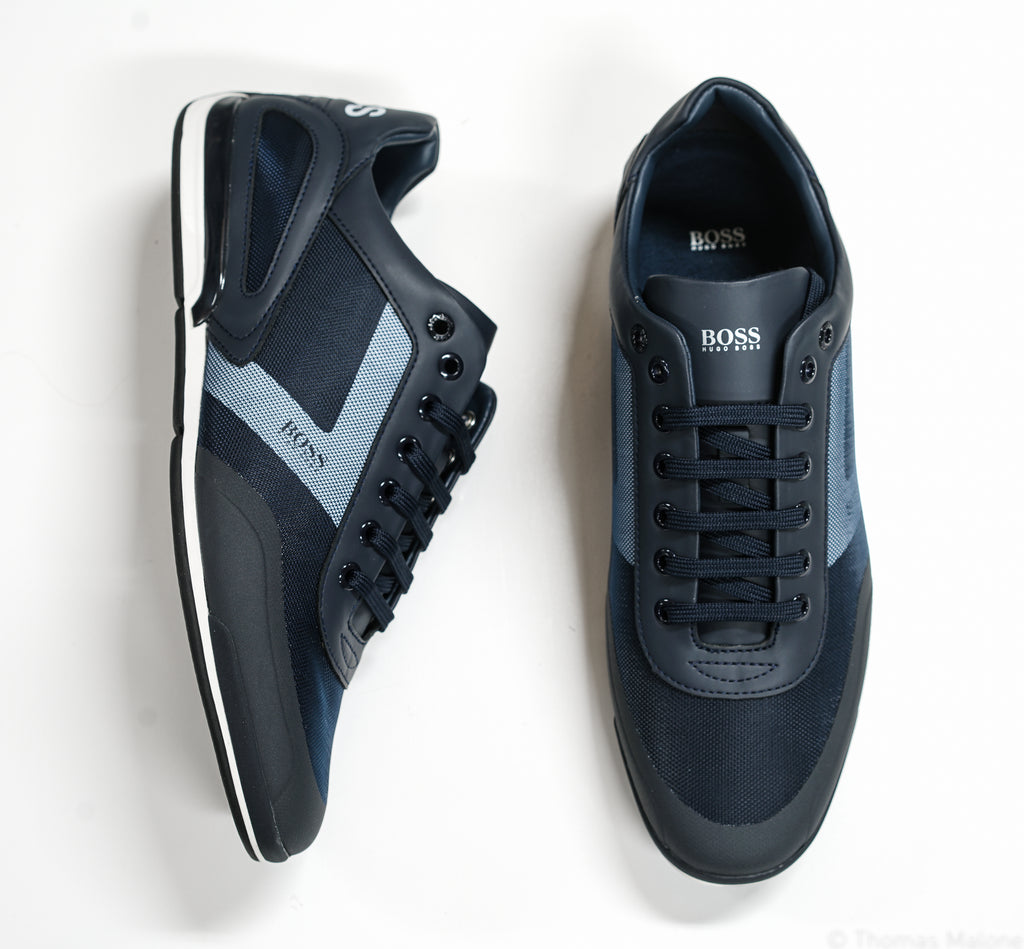 hugo boss sneakers blue