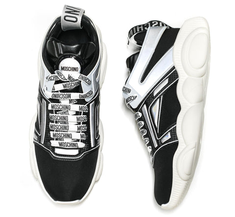 Black Sneakers with logo Moschino - Vitkac Australia