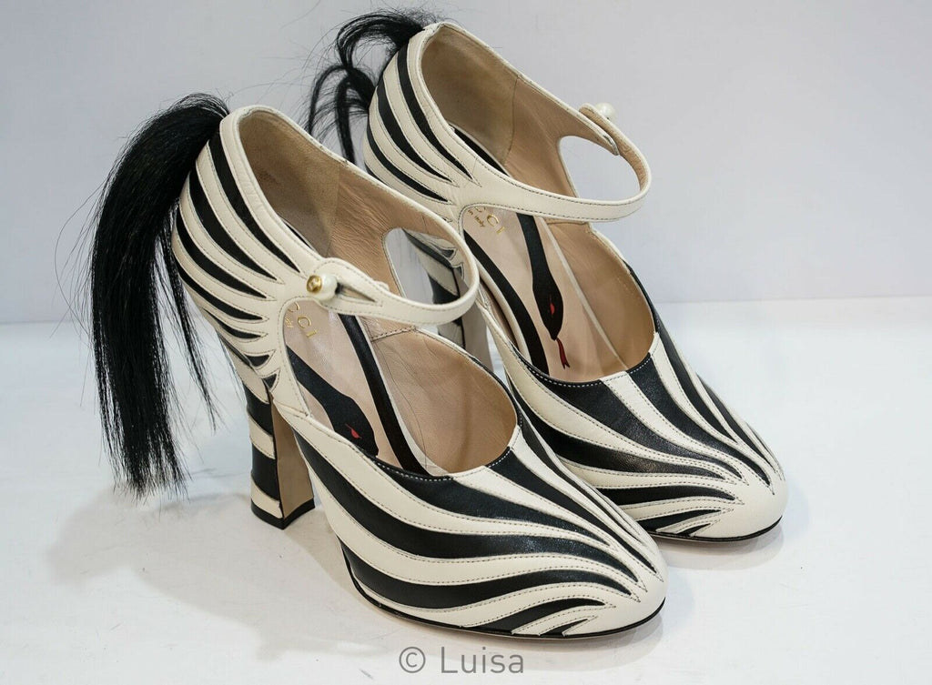 gucci zebra shoes