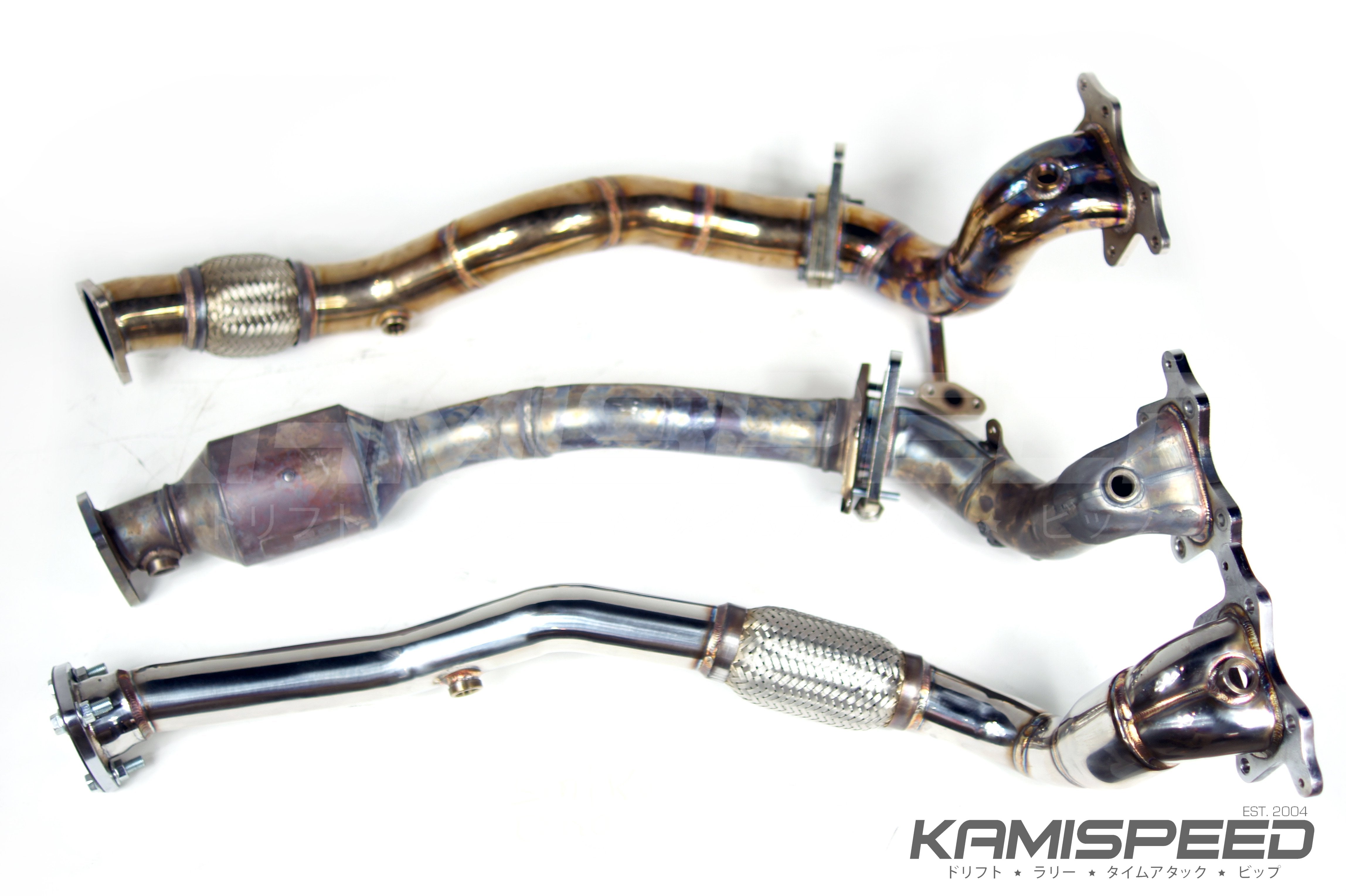 Hks Vs J S Racing Vs Kami Speed Cr Z Header Front Pipe Comparison Kamispeed Com