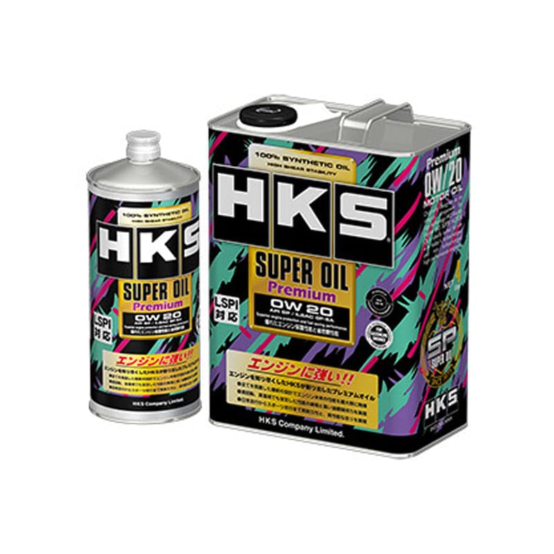 HKS SUPER OIL Premium API SP/ILSAC GF-6A 5W30 4L (hks52001-AK145)