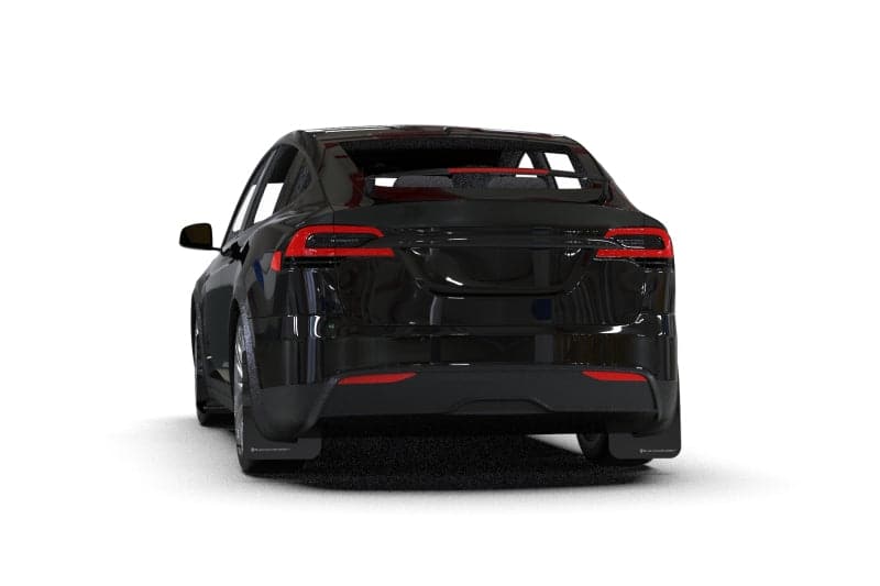 Rally Armor 20-21 Tesla Model Y UR Black Mud Flap with Dark Grey Logo –