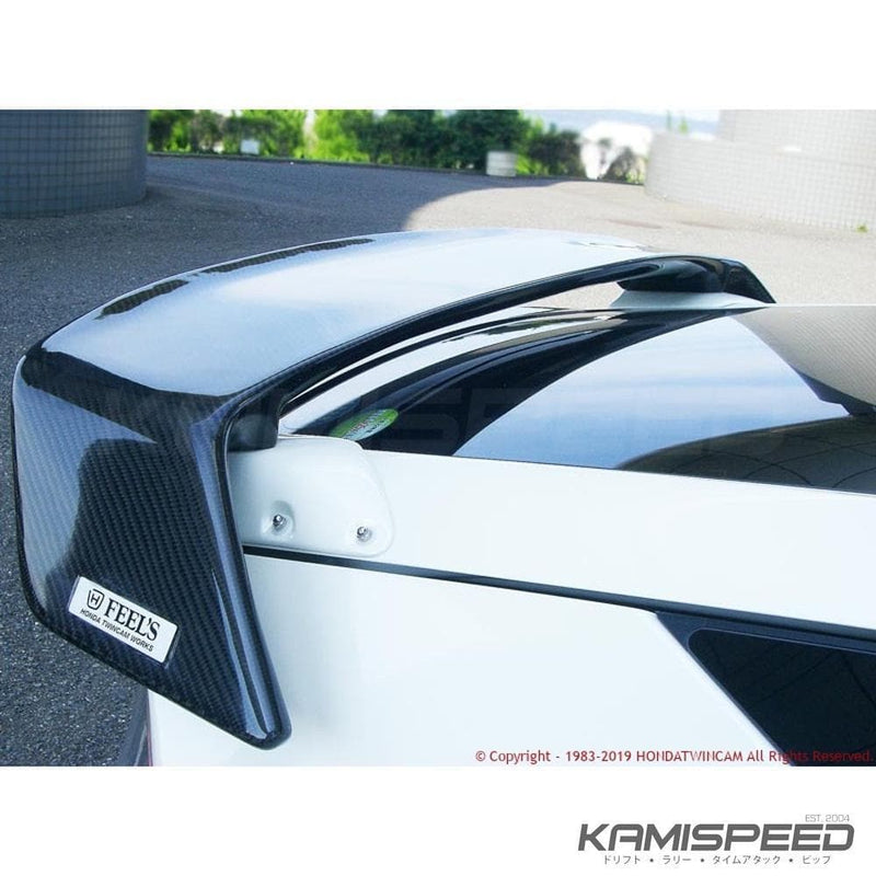 Feel's Twincam Carbon Twill Rear Wing for the Honda CR-Z - KamiSpeed.com