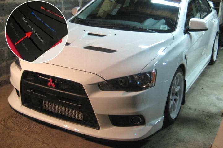 Rally Armor UR Mud Flap Grey Logo - EVO X 08-13 | KamiSpeed.com