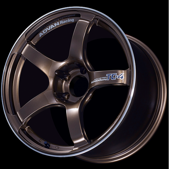 ADVAN TC4 GTRデザイン 17x8J x45 114.3 4本セット-