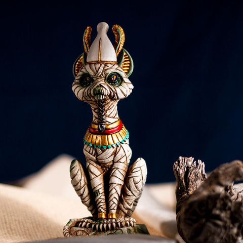 Hand painted Osiris Figurine