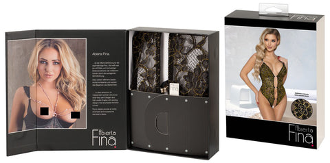 Albierta Fina Black Lace Body