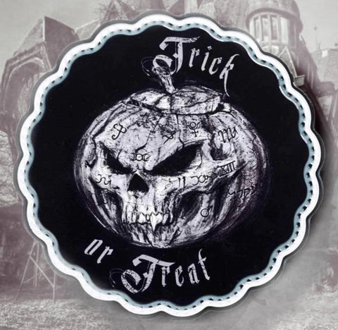 Alchemy Gothic Trick or Treat Trivet Plate