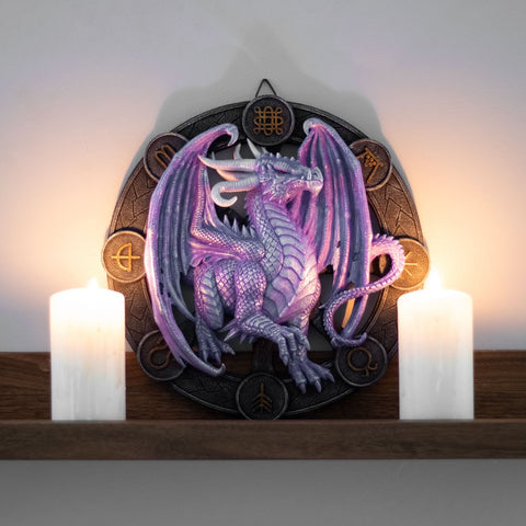 Anne Stokes Samhain Dragon Wall Plaque