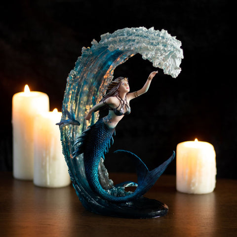 Anne Stokes Water Elemental Sorceress Figurine