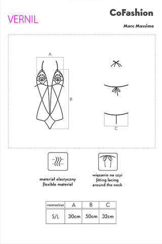 CoFashion Vernil Body Size Chart