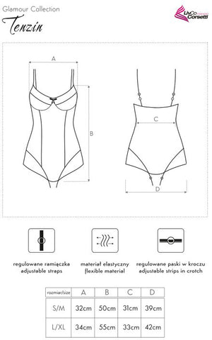 Livia Corsetti Tenzin Body Size Chart