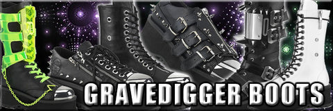 DemoniaCult Gravedigger Boots