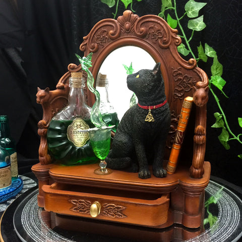 Lisa Parker Absinthe Cat Diorama