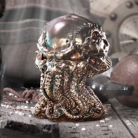 James Ryman Bronze Cthulhu Skull