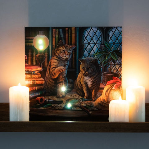 Lisa Parker Purrlock Holmes Light Up Picture