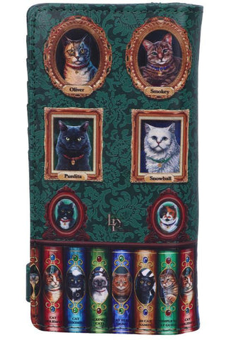 Nemesis Now Lisa Parker Mad About Cats Embossed Purse