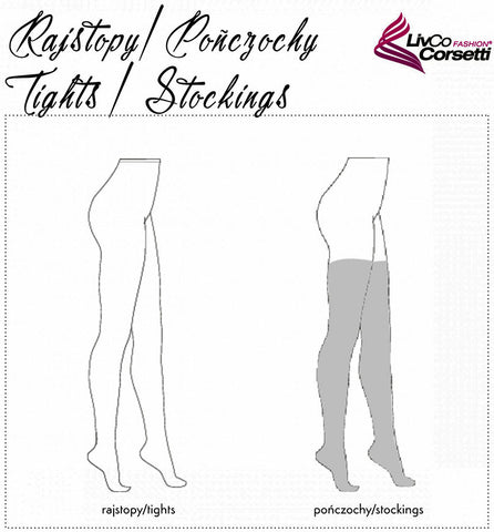 Livia Corsetti Amarachia Stockings Size Chart