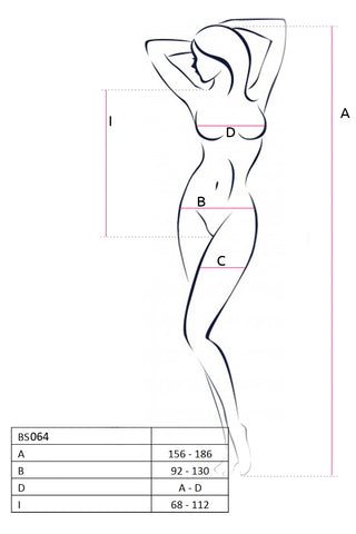 Passion Body BS064 Size Chart