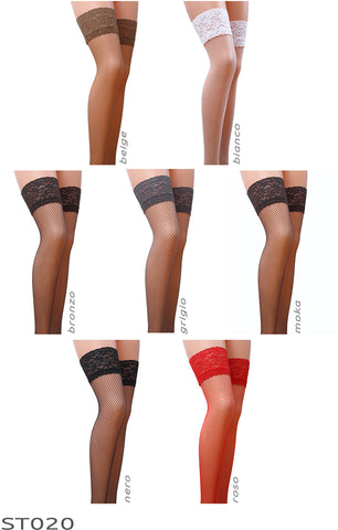 Passion Lingerie Hold-Ups ST020 Colours Available