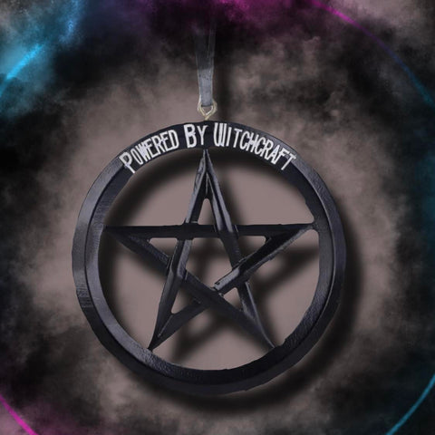 Powered by Witchcraft Hanging Ornament
