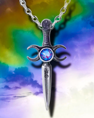 Alchemy Athame Pendant P871