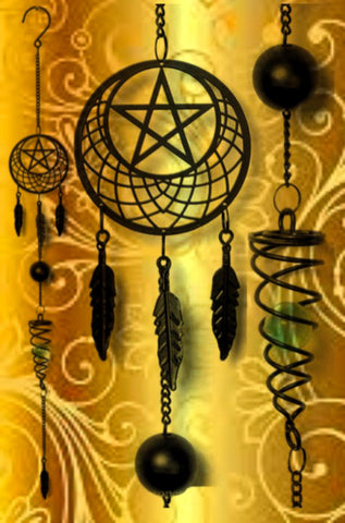 Alchemy Pentagram Dream Catcher