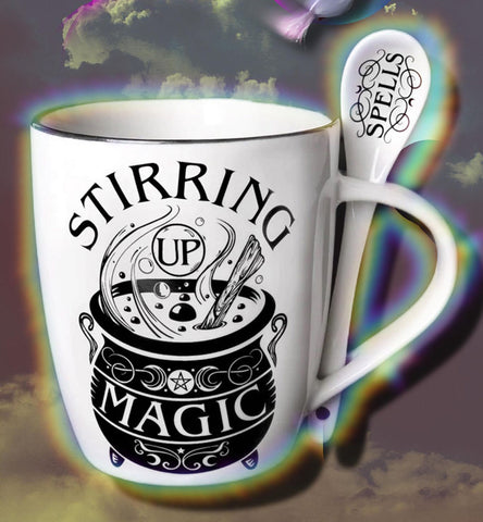 Alchemy Stirring up Magic Mug