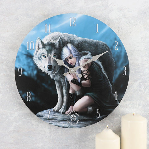 Anne Stokes Protector Clock