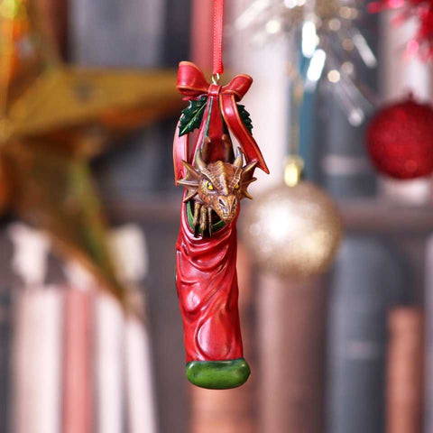 Anne Stokes Magical Arrival Christmas Tree Decoration