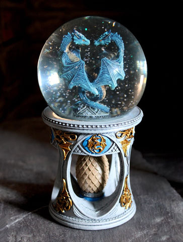 Anne Stokes Dragon Heart Snow Globe