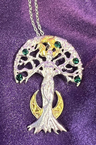 Anne Stokes Serene Celina Sylvana Pendant