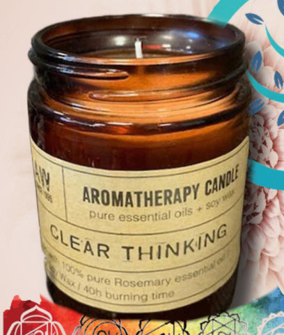 Aromatherapy Candle Clear Thinking