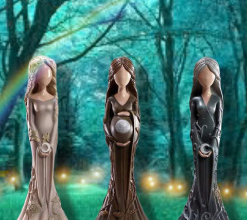 Aspects of Maiden, Mother and Crone