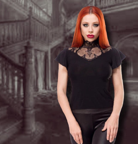 Ocultica Top with Lace