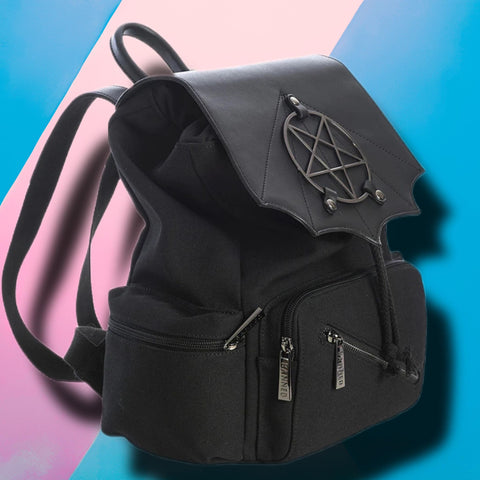 Banned Moloch Pentagram Backpack