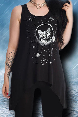 Banned Space Cat Top