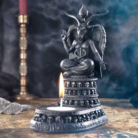 Baphomets Devotion Tea Light Holder