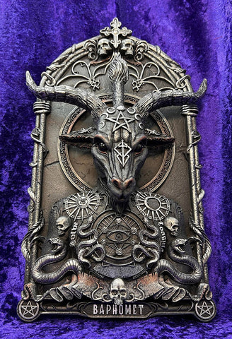 Baphomets Invocation Wall Plaque