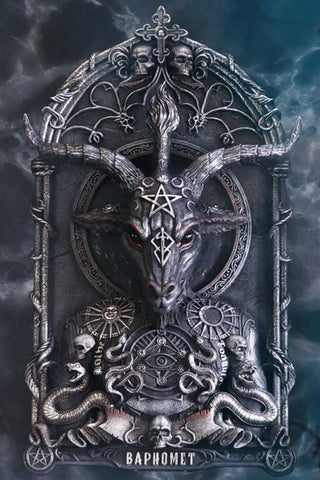 Baphomets Invocation Wall Plaque