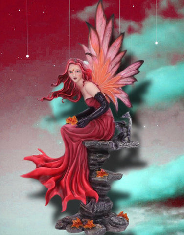 Carreen Autumn Fairy and Dragon