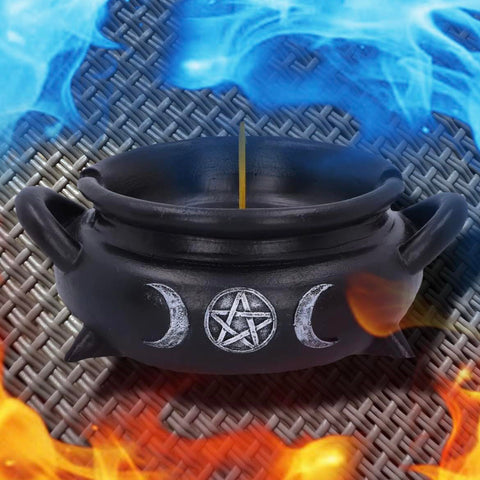 Cauldron Bubble Incense Burner