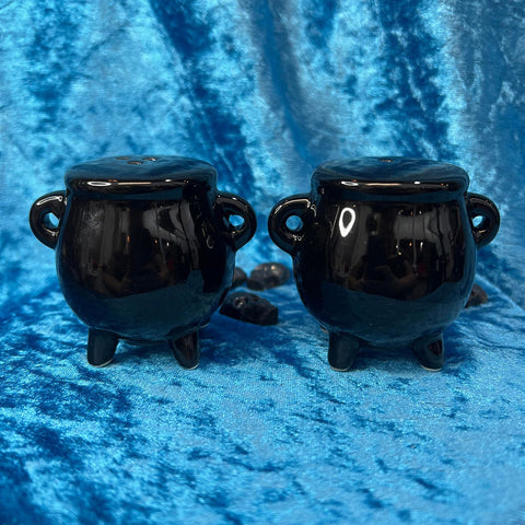 Cauldron Cruet Set