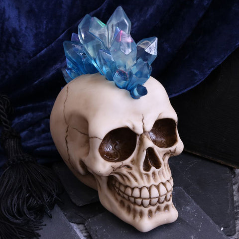 Crystal Hawk Skull