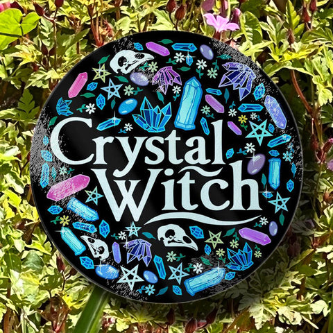 Crystal Witch Glass Chopping Board