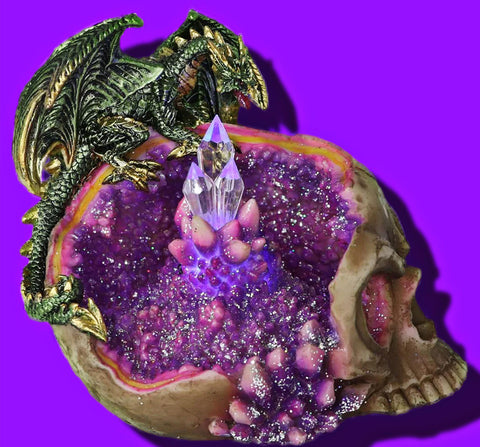 Crystalline Cranium Dragon Skull