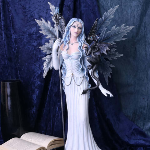 Adica Fairy and Dragon Figurine